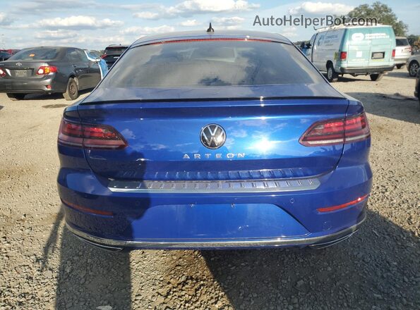 WVWHR7AN0ME009799 2021 VOLKSWAGEN ARTEON Blue Widok z tyłu