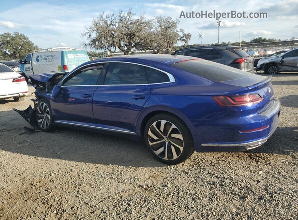 WVWHR7AN0ME009799 2021 VOLKSWAGEN ARTEON Blue Tył lewy