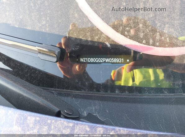 WZ1DB0G02PW058931 2023 TOYOTA GR SUPRA Blue Engine compartment view
