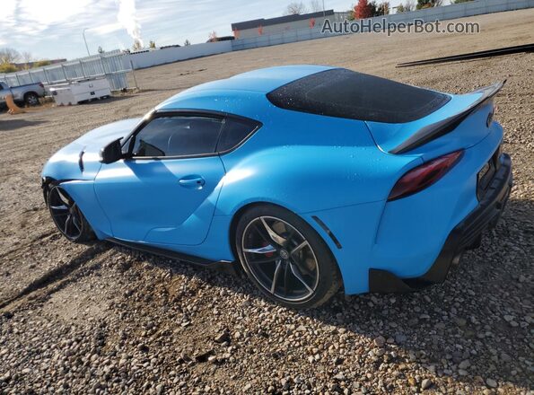 WZ1DB4C03LW028442 2020 TOYOTA SUPRA Blue Հետևի ձախ