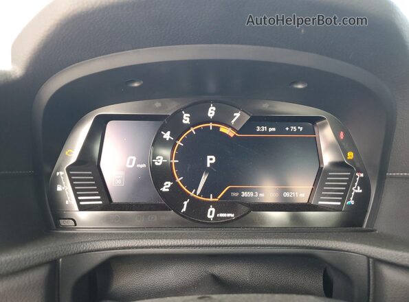 WZ1DB4C04LW026134 2020 TOYOTA SUPRA Красный Вид щитка приборов