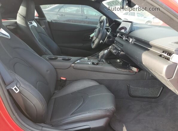 WZ1DB4C04LW026134 2020 TOYOTA SUPRA Красный Вид задних сидений