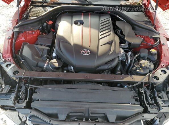 WZ1DB4C04LW026134 2020 TOYOTA SUPRA Красный Вид задней части салона