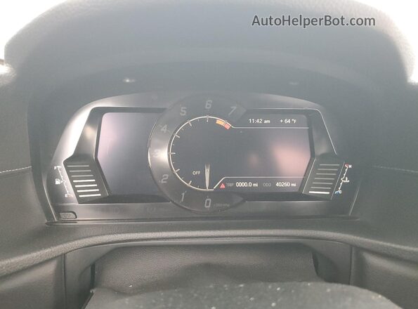 WZ1DB4C05LW023680 2020 TOYOTA SUPRA Желтый Вид щитка приборов