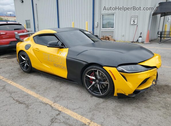 WZ1DB4C05LW023680 2020 TOYOTA SUPRA Желтый Передняя правая четверть