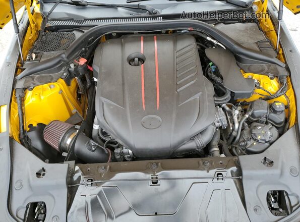 WZ1DB4C05LW023680 2020 TOYOTA SUPRA Желтый Вид задней части салона
