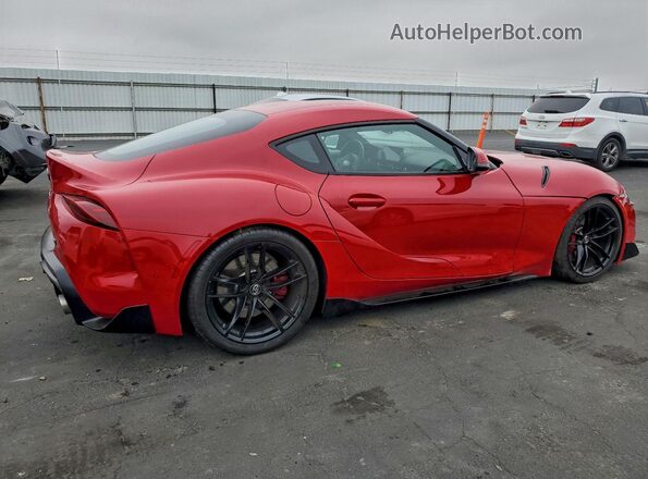 WZ1DB4C07LW020585 2020 TOYOTA SUPRA Red Rear right