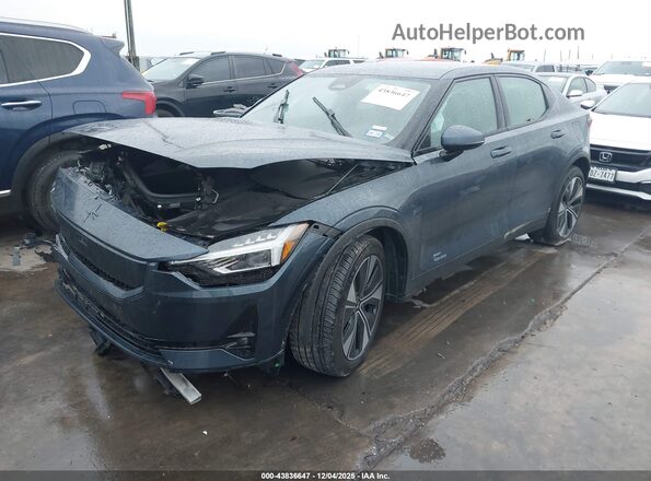 YSMFD3KA3RL227981 2024 POLESTAR 2 Dark Blue წინა მარცხენა ხედი სამი მეოთხედიდან