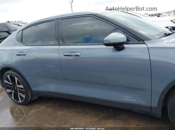 YSMFG3KA1RL228991 2024 POLESTAR 2 Gray Вид задньої частини салону