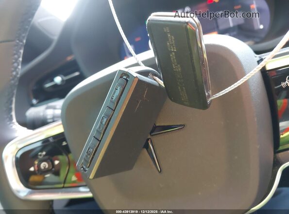 YSMFG3KA1RL228991 2024 POLESTAR 2 Gray Вид панелі приладів