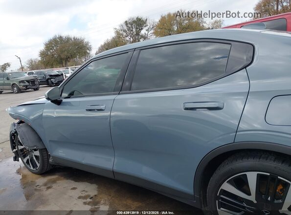 YSMFG3KA1RL228991 2024 POLESTAR 2 Gray Панорамний вид салону 360°