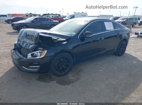 YV126MFK7G2393723 2016 VOLVO S60 Black Передня ліва чверть