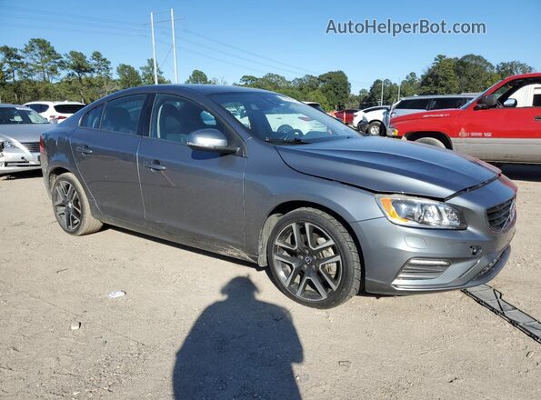 YV140MTL2J2457729 2018 VOLVO S60 Gray Передня права чверть