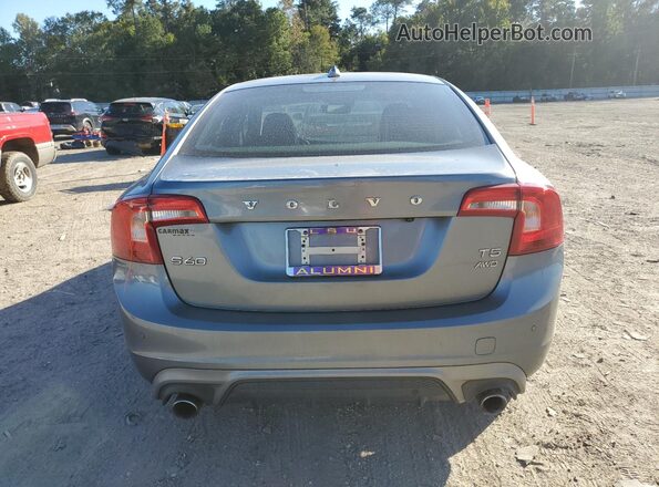 YV140MTL2J2457729 2018 VOLVO S60 Gray Вид ззаду