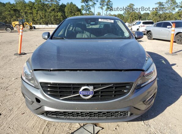 YV140MTL2J2457729 2018 VOLVO S60 Gray Вид спереду