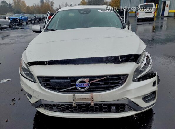 YV1902TS5G2393566 2016 VOLVO S60 Белый Вид спереди