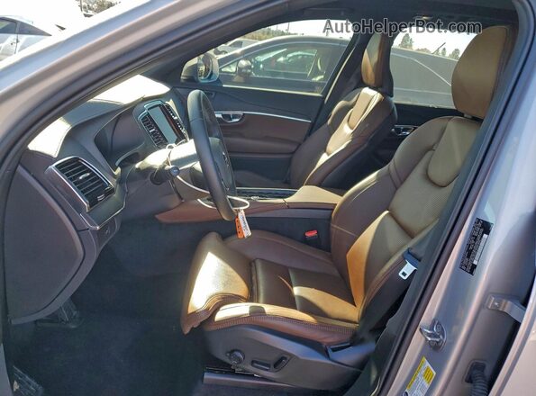 YV4062PF3S1327460 2025 VOLVO XC90 Silver Vista interior delantera
