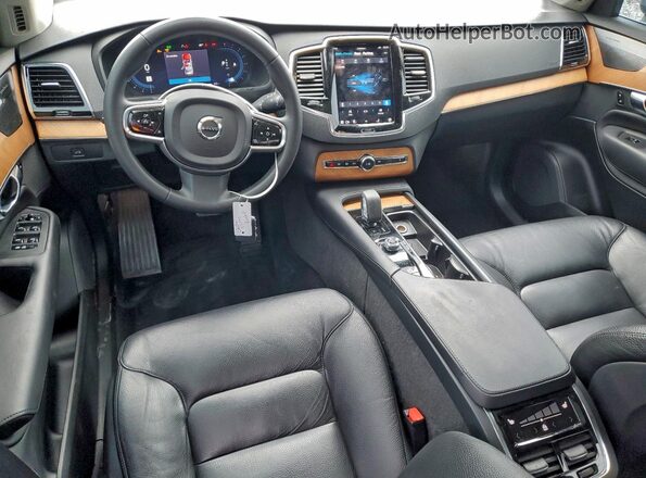 YV4062PN4P1927869 2023 VOLVO XC90 Teal Widok deski rozdzielczej