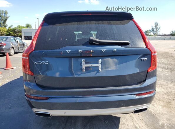 YV4102CK5M1745269 2021 VOLVO XC90 Blue Widok z tyłu