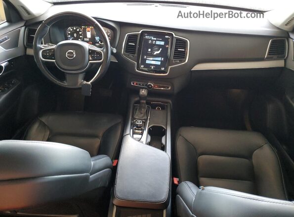 YV4102CKXM1717547 2021 VOLVO XC90 Silver Առջևի վահանակի տեսք