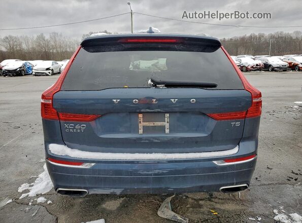 YV4102DL2M1765227 2021 VOLVO XC60 Blue Widok z tyłu