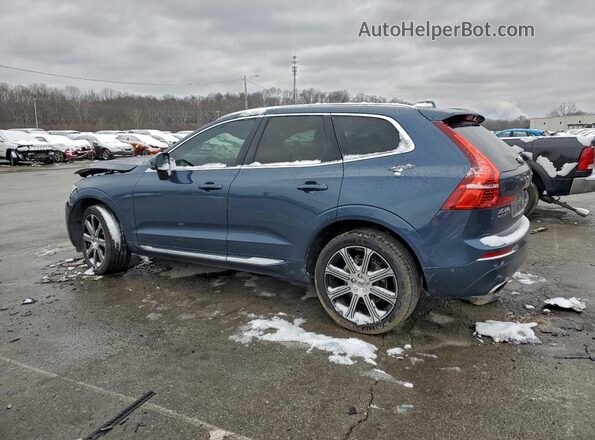 YV4102DL2M1765227 2021 VOLVO XC60 Blue Tył lewy