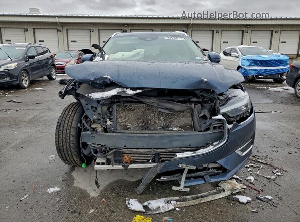 YV4102DL2M1765227 2021 VOLVO XC60 Blue Widok z przodu