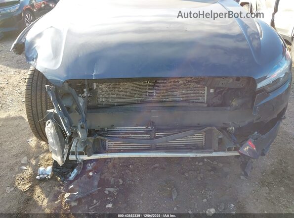 YV4102DL2M1805127 2021 VOLVO XC60 Blue Вид спереду