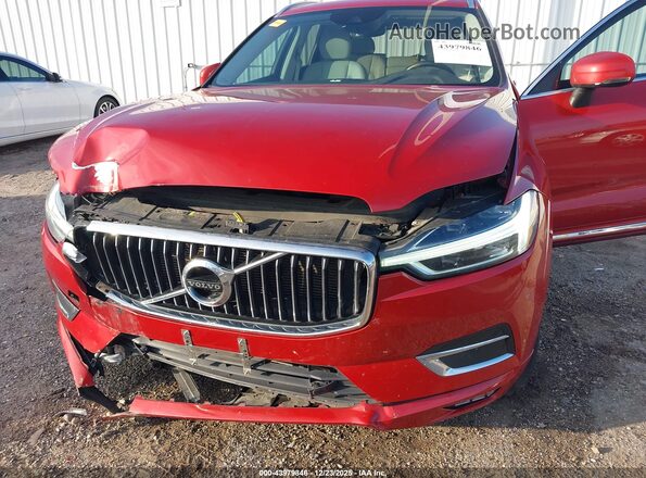 YV4102DL8L1512055 2020 VOLVO XC60 Red Widok z przodu