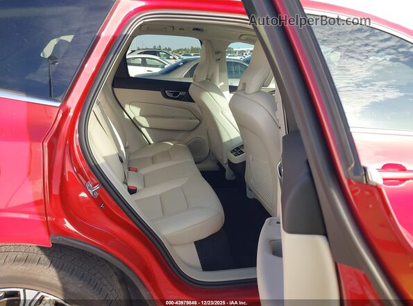 YV4102DL8L1512055 2020 VOLVO XC60 Red Widok naklejki z numerem VIN