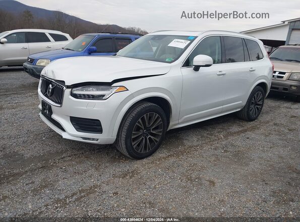 YV4102PK3L1566401 2020 VOLVO XC90 Белый Передняя левая четверть