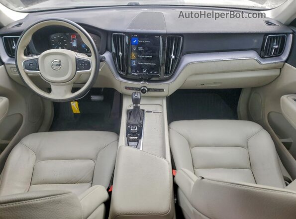 YV4102RK7L1598362 2020 VOLVO XC60 Blue Առջևի վահանակի տեսք