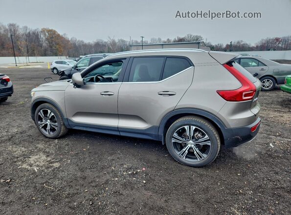 YV4162UL1M2554285 2021 VOLVO XC40 Tan Rear left