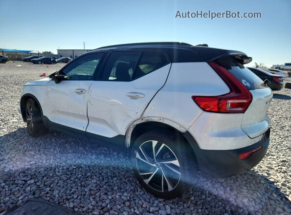 YV4162UM9M2553572 2021 VOLVO XC40 White უკანა მარცხენა
