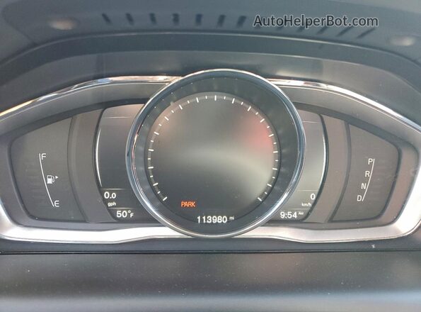 YV440MRR8H2122161 2017 VOLVO XC60 Beige Вид щитка приладів