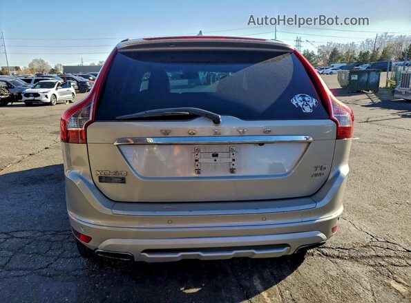 YV440MRR8H2122161 2017 VOLVO XC60 Beige Вид ззаду