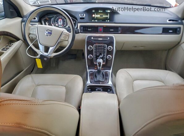 YV4612NK5G1241373 2016 VOLVO XC70 Серебряный Вид панели приборов