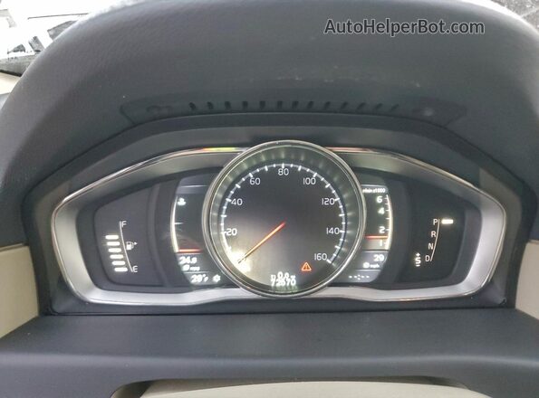 YV4612NK5G1241373 2016 VOLVO XC70 Серебряный Вид щитка приборов
