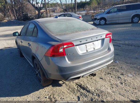 YV4612UM3G2000585 2016 VOLVO S60 CROSS COUNTRY Серый Задняя левая четверть