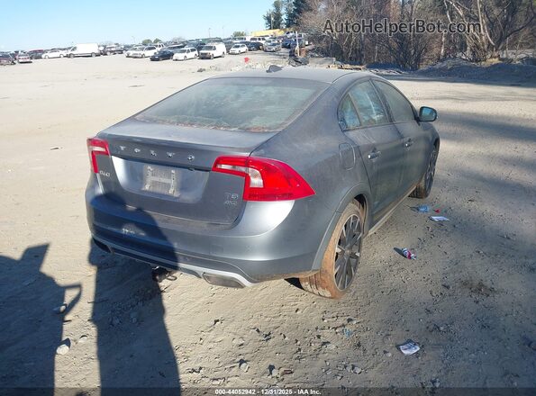 YV4612UM3G2000585 2016 VOLVO S60 CROSS COUNTRY Серый Задняя правая четверть