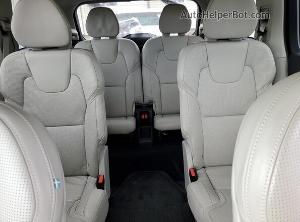 YV4A221L3M1710865 2021 VOLVO XC90 Gray უკანა სავარძლების ხედი