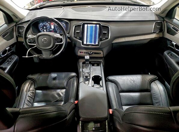 YV4A221L8N1813670 2022 VOLVO XC90 Белый Вид панели приборов