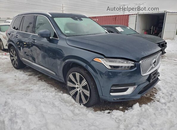 YV4A221L9M1682909 2021 VOLVO XC90 Blue Przód prawy