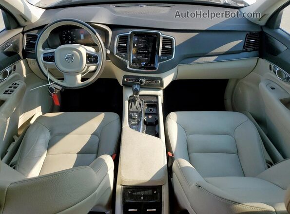 YV4A22PK5L1615091 2020 VOLVO XC90 White Dashboard view