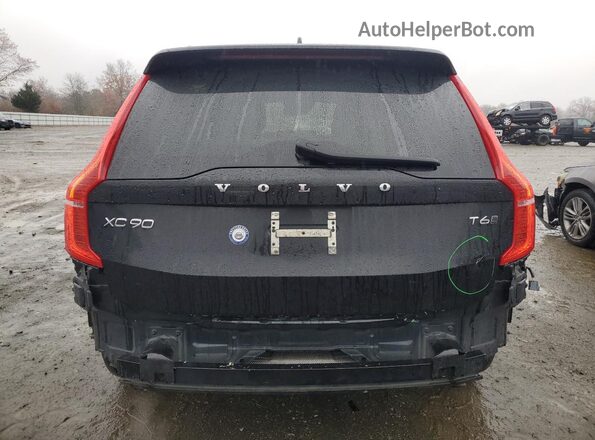 YV4A22PL2N1786926 2022 VOLVO XC90 Black უკანა ხედი