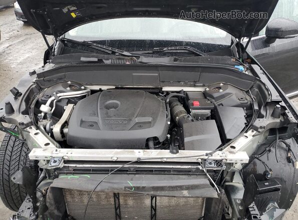YV4A22PL2N1786926 2022 VOLVO XC90 Black ძრავის განყოფილების ხედი