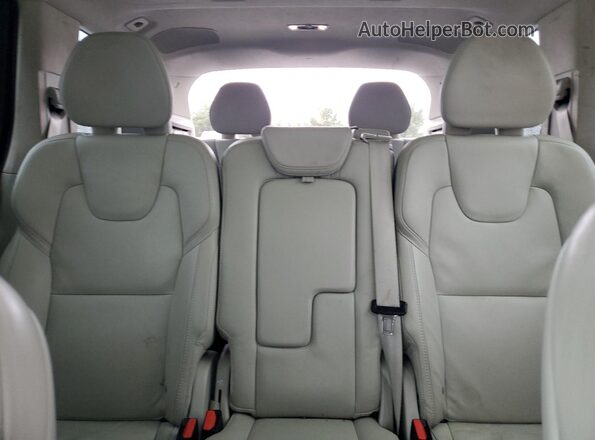 YV4A22PL2N1786926 2022 VOLVO XC90 Black უკანა სავარძლების ხედი