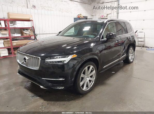 YV4A22PL3K1484119 2019 VOLVO XC90 Black Передня ліва чверть