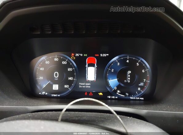 YV4A22PL3K1484119 2019 VOLVO XC90 Black Вид задніх сидінь