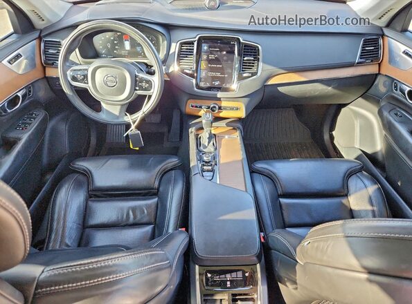 YV4A22PL6G1017199 2016 VOLVO XC90 Серебряный Вид панели приборов